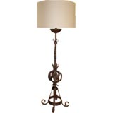 Wrought Iron Floor Lamp