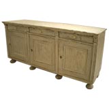 Antique Painted 19c French Buffet