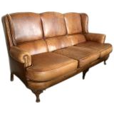 leather sofa