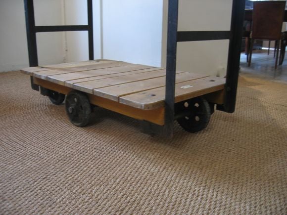 20th Century Industrial  Belgian Trolley
