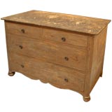 Continental 19th Century Four Drawer Chest