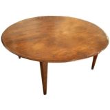 Round Cherrywood Dining Table