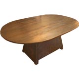 Oval top Dog Table