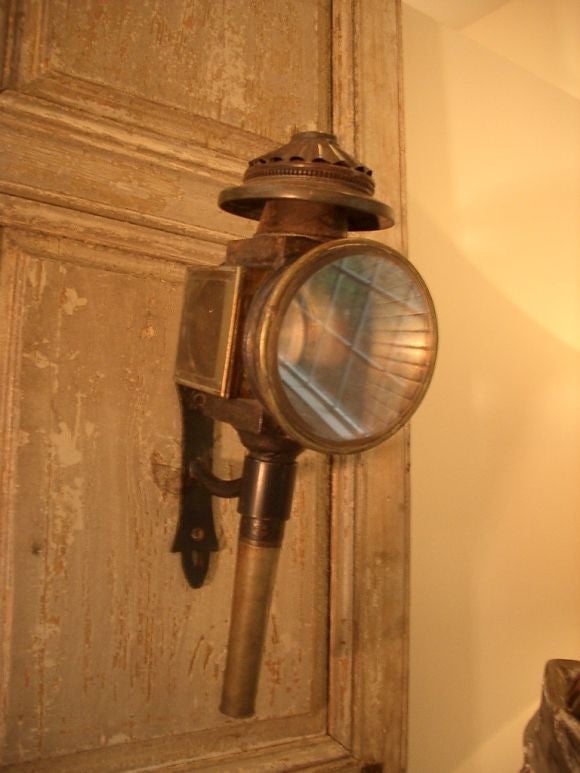 Pair 19th Century European Carriage Lanterns 1