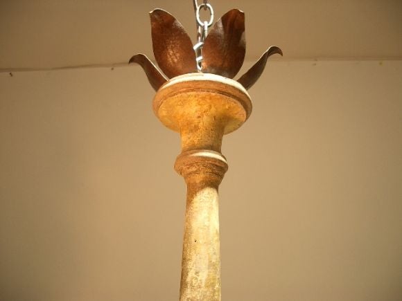 Wood Lucca Chandelier
