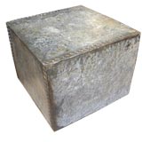 Riveted 19th Century Cube Table
