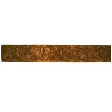Carved Wood & Water Gilded Architectural Element