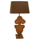 Architectural Fragment Adapted as Lamp
