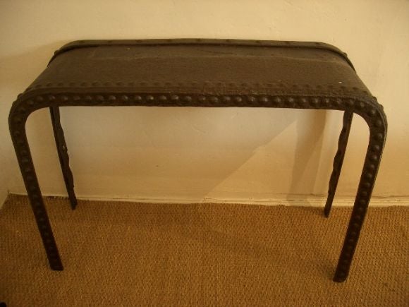 Iron Console Table