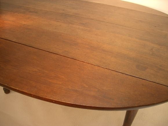 French 19c Oval Dining Table