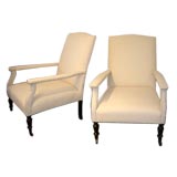 Pair of Napoleon III Armchairs