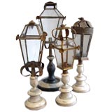 Collection of Four Candle Lanterns