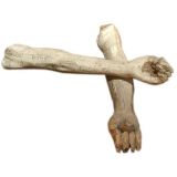 Carved Wood Religious Fragments