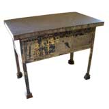Metal and Stone Table