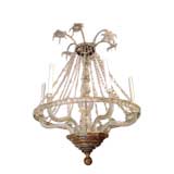 Antique Spanish Crystal Chandelier