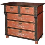 19th Century Painted Chest of Drawers, Commode