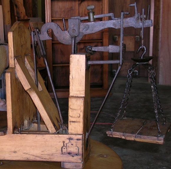 Commercial Scale, Sweden 1867 In Excellent Condition For Sale In Los Angeles, CA