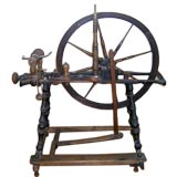 Antique 18th Century Danish Spinning Wheel