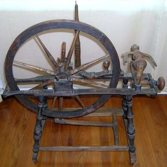 decorative spinning wheel