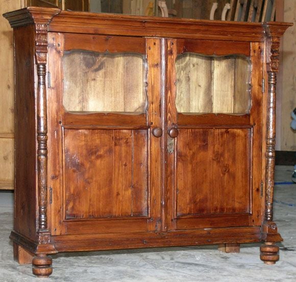 Small Rustic Cabinet, Sideboard. 19th Century
