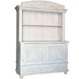 Painted Antique Hutch, Buffet
