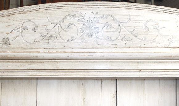 19th Century Painted Antique Hutch, Buffet
