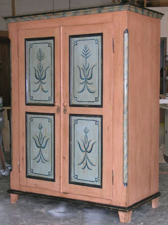 19th C. Armoire, Wardrobe or Computer Cabinet