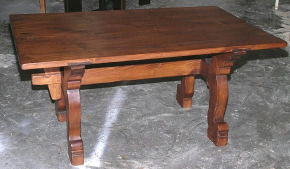 Latvian Trestle Table, Refectory Table For Sale