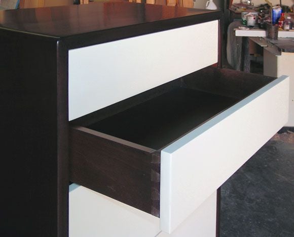 Noce Comò o cassettiera Highboy, di Petersen Antiques in vendita