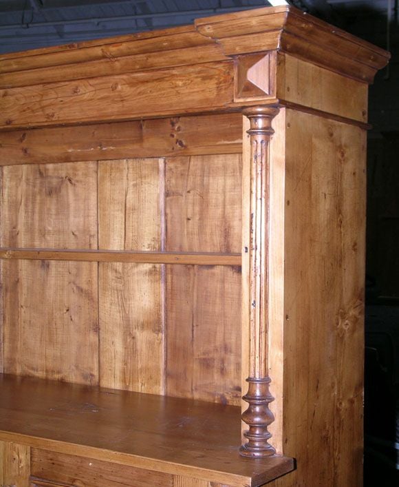 Pine Antique Hutch, Buffet