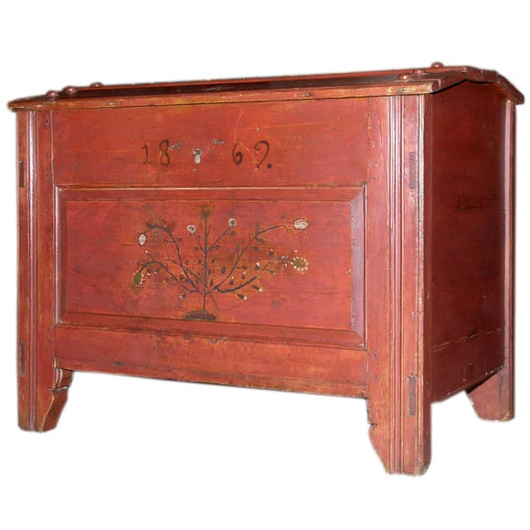 Hope Chest or Dowry Chest dated 1869