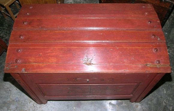19th Century Hope Chest or Dowry Chest dated 1869