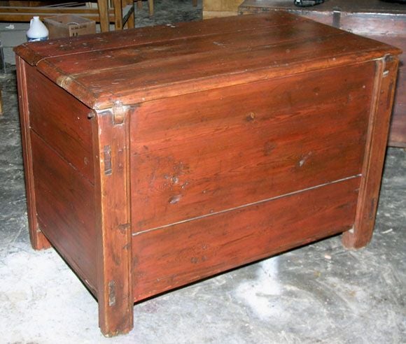 Pine Russian Dowry Chest