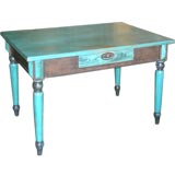 Antique Painted Country Table