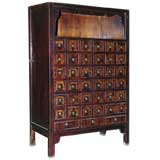 Antique Apothecary Chest with 39 Drawers