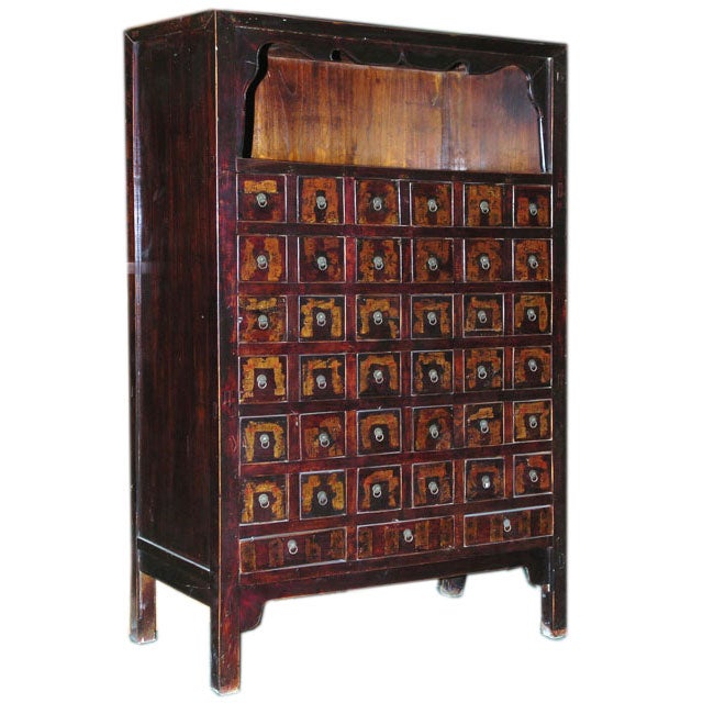 Apothecary Chest with 39 Drawers