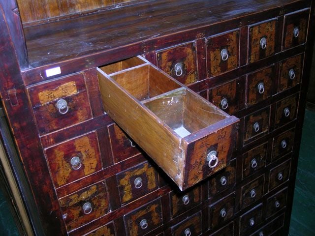 19th Century Apothecary Chest with 39 Drawers