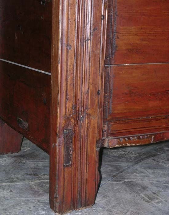 Painted 18th Century Dowry Chest For Sale