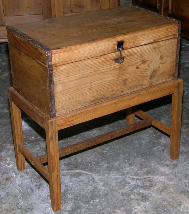 Swedish Journeyman's Chest on a Stand
