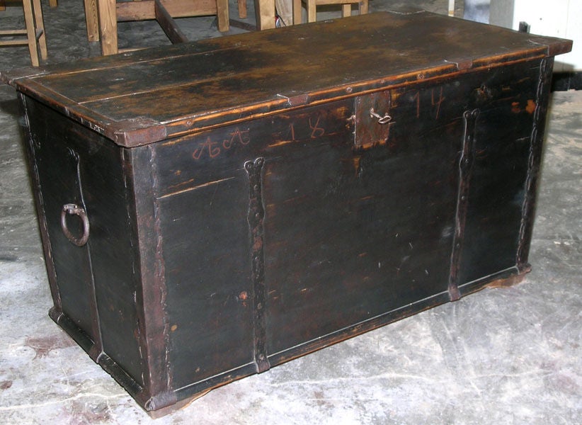 Latvian Hope Chest dated 1874