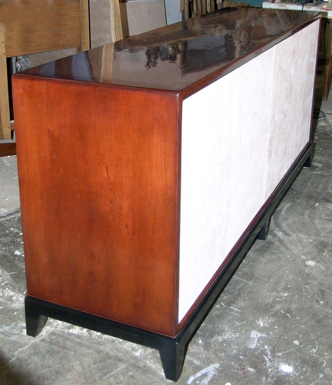 Modern Mid-Century Style Sideboard by Petersen Antiques For Sale