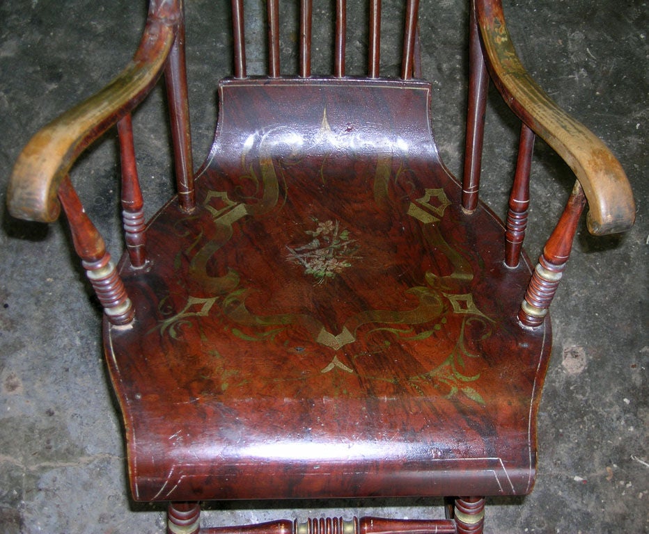 Swedish 6 Legged Rocking Chair 1