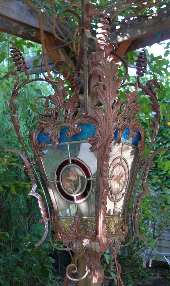 19th Century French Lantern In Excellent Condition In Los Angeles, CA