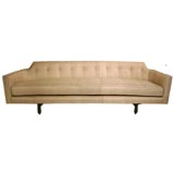 Raw Silk sofa by Edward Wormley for Dunbar
