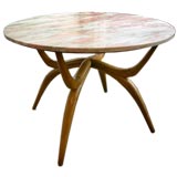 Monteverdi-Young marble top breakfast table