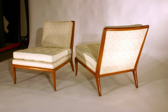 Pair of slipper chairs by T.H. Robsjohn-Gibbings 2