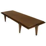 Paul Laszlo six legged mahogany cocktail table