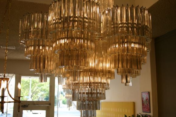 Large Crystal Chandelier