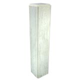 Tall Marble Pedestal attributed to Laverne
