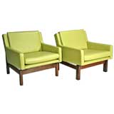 Pair of club chairs by Sergio Rodrigues